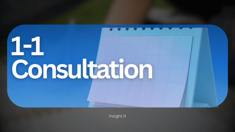 1-1 Consultation - Insight It
